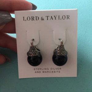 Black earrings